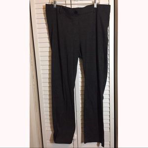 Betabrand Dress Pant Yoga Pants Gray Plaid XXL